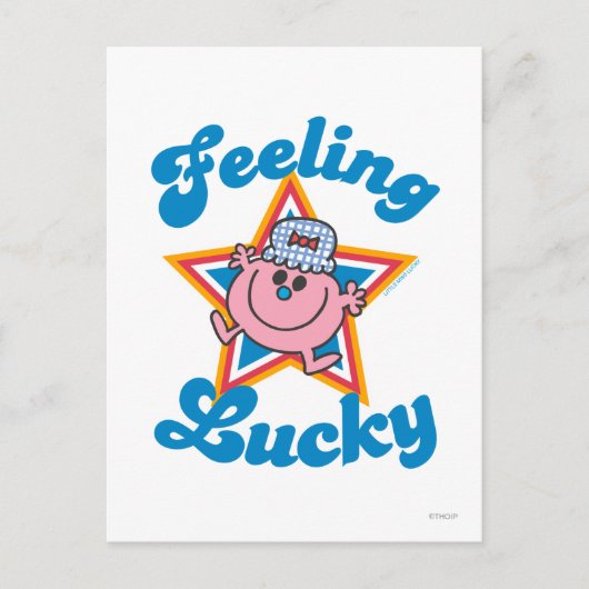 Little Miss Lucky Star Briefkaart (Voorkant)