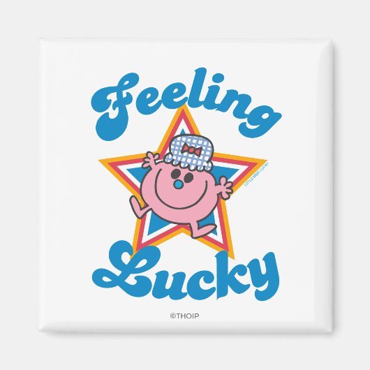Little Miss Lucky Star Magneet (Voorkant)