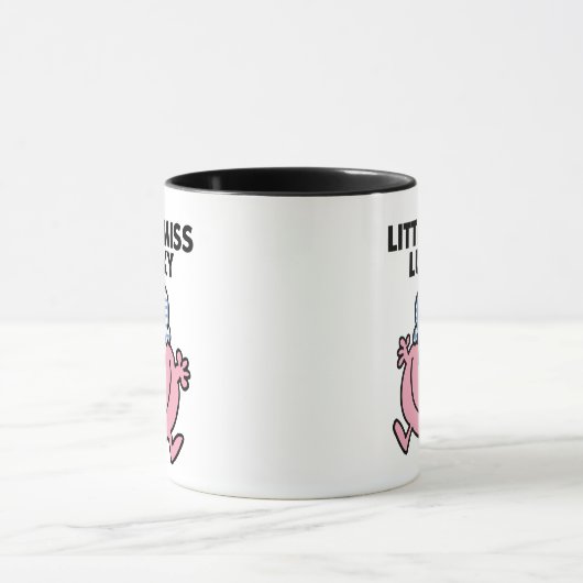 Little Miss Lucky | Zwarte briefing Mok (Midden)