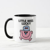 Little Miss Lucky | Zwarte briefing Mok (Links)