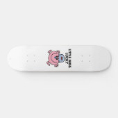 Little Miss Lucky | Zwarte briefing Skateboard (Horizontaal)
