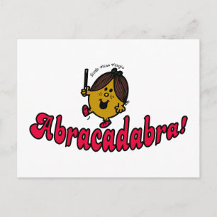 Little Miss Magic   Abracadabra Briefkaart