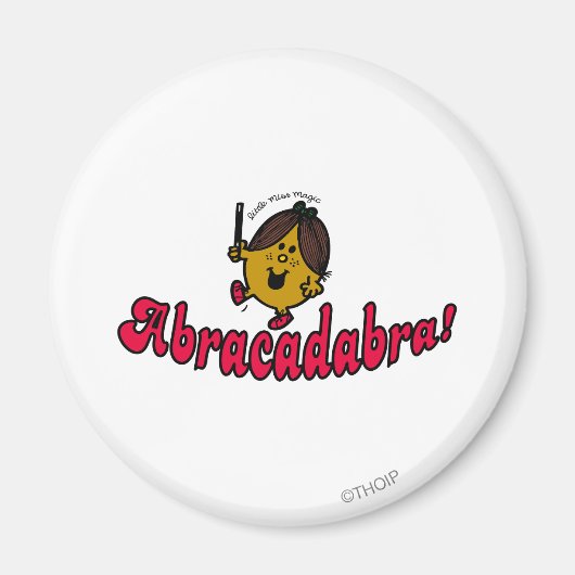 Little Miss Magic | Abracadabra Magneet (Voorkant)