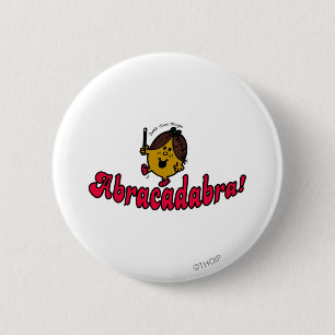 Little Miss Magic Abracadabra Ronde Button 5,7 Cm