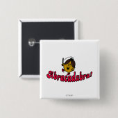 Little Miss Magic | Abracadabra Vierkante Button 5,1 Cm (Voorkant /achterkant)
