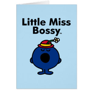 Little Miss   Miss Bossy is zo bazig