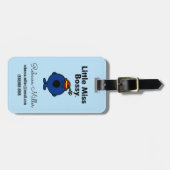 Little Miss | Miss Bossy is zo bazig Bagagelabel (Voorkant horizontaal)