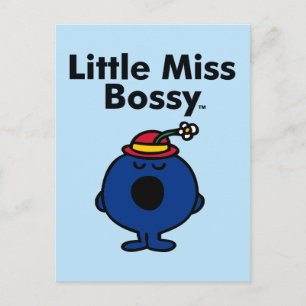 Little Miss   Miss Bossy is zo bazig Briefkaart