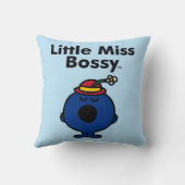 Little Miss | Miss Bossy is zo bazig Kussen (Achterkant)