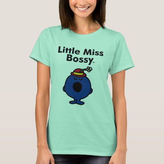Little Miss | Miss Bossy is zo bazig T-shirt (Voorkant)