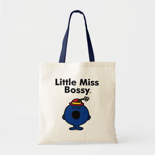 Little Miss | Miss Bossy is zo bazig Tote Bag (Voorkant)