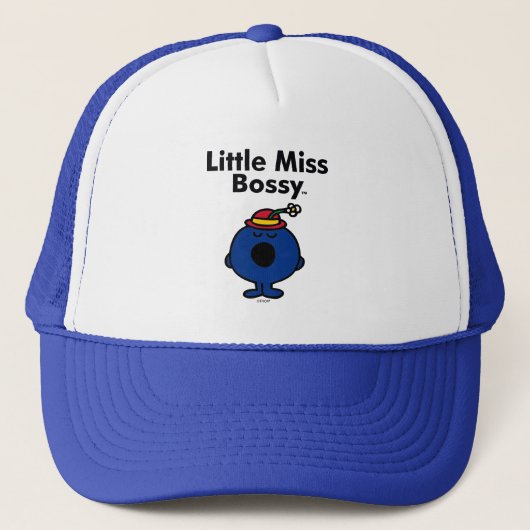 Little Miss | Miss Bossy is zo bazig Trucker Pet (Voorkant)