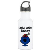 Little Miss | Miss Bossy is zo bazig Waterfles (Voorkant)