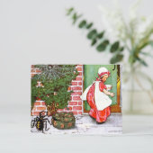 Little Miss Muffet Briefkaart (Staand voorkant)