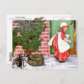 Little Miss Muffet Briefkaart (Voorkant / Achterkant)