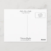 Little Miss Muffet Briefkaart (Achterkant)