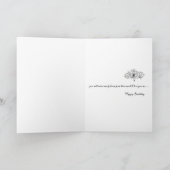 Little Miss Muffet Dearest Daughter Birthday Kaart (Binnen)