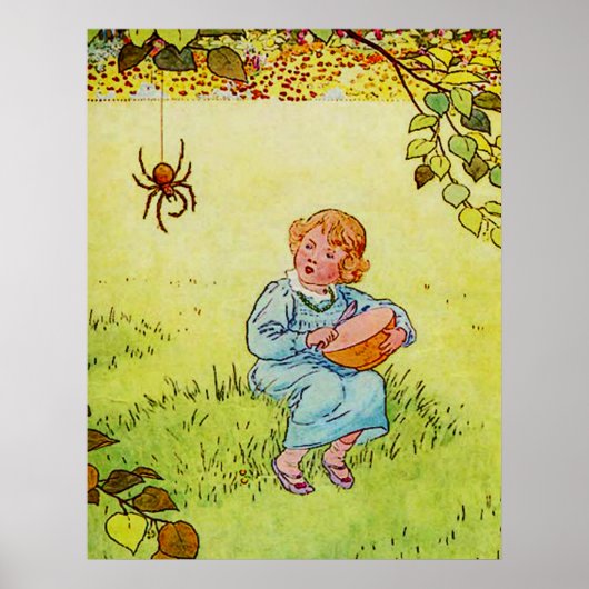 Little Miss Muffet Poster (Voorkant)