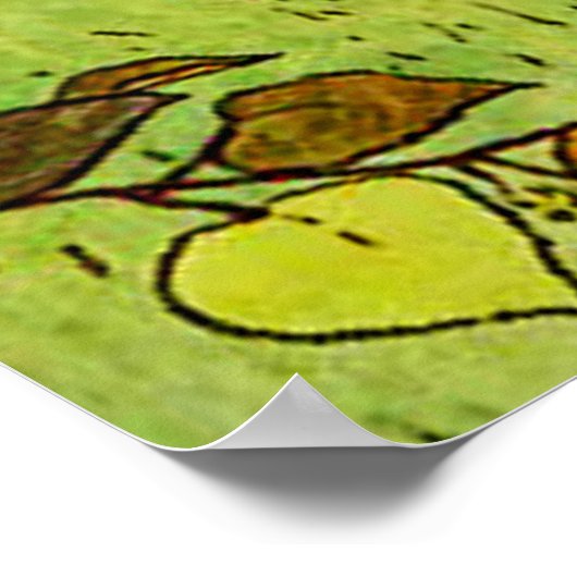 Little Miss Muffet Poster (Hoek)