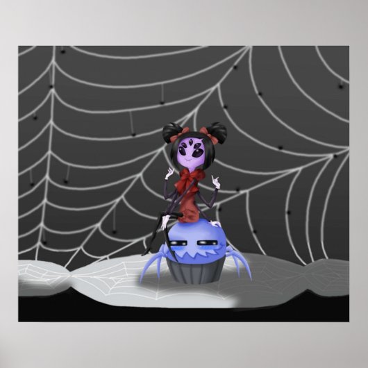 Little Miss Muffet Poster (Voorkant)