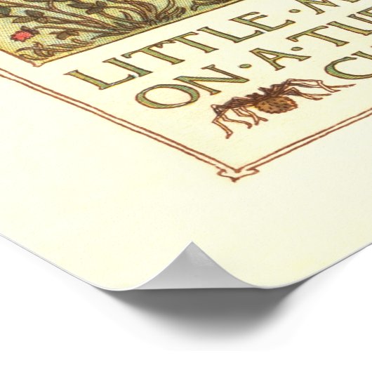 "Little Miss Muffet" Poster (Hoek)