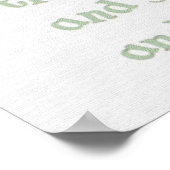 Little Miss Muffet Reading Poster (Hoek)