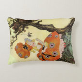 Little Miss Muffet & Spin, Klassieke Moeder de Gan Accent Kussen (Voorkant)