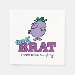 Little Miss Naughty 100% Brat Servet