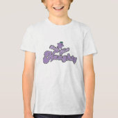 Little Miss Naughty Balancing Act Tri-Blend Shirt (Voorkant)
