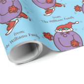 Little Miss Naughty Up to Snow Good Cadeaupapier (Rol Hoek)