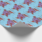 Little Miss Naughty Up to Snow Good Cadeaupapier (Hoek)