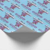 Little Miss Naughty Up to Snow Good Cadeaupapier (Hoek)