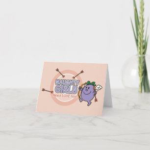 Little Miss Naughty   Valentijn Feestdagen Kaart