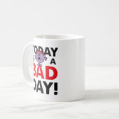 Little Miss Naughty | Vandaag is een slechte dag Koffiemok (Voorkant links)