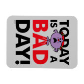 Little Miss Naughty | Vandaag is een slechte dag Magneet (Horizontaal)