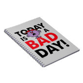 Little Miss Naughty | Vandaag is een slechte dag Notitieboek (Rechterzijde)