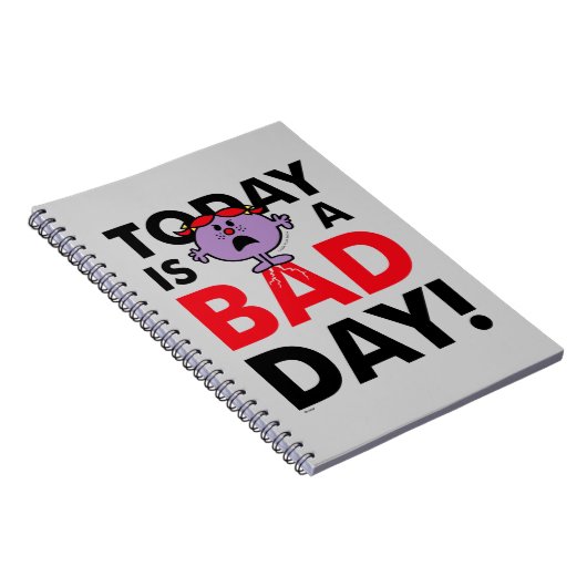 Little Miss Naughty | Vandaag is een slechte dag Notitieboek (Rechterzijde)