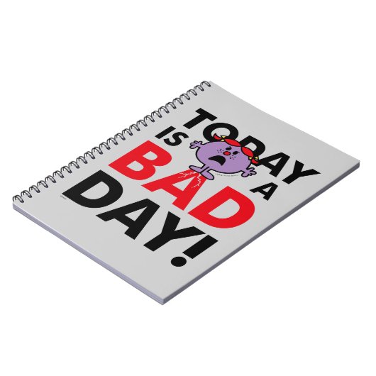 Little Miss Naughty | Vandaag is een slechte dag Notitieboek (Linkerzijde)