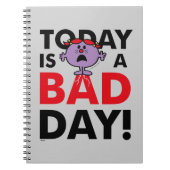 Little Miss Naughty | Vandaag is een slechte dag Notitieboek (Voorkant)