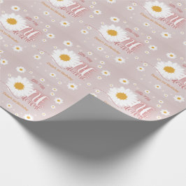 Little Miss Onederful 1e verjaardag Cadeaupapier