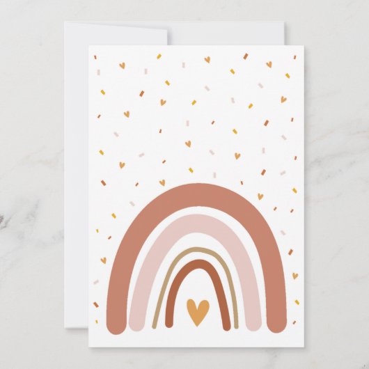 Little Miss Onederful 1e Verjaardag uitnodiging Bo (Achterkant)