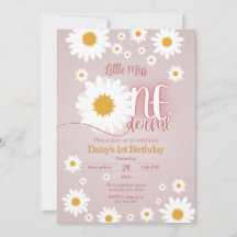 Little Miss Onederful 1st Birthday Invitation