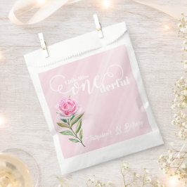 Little Miss ONEderful 1st First Birthday Bedankzakje