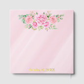 Little Miss ONEderful 1st First Birthday Gastenboek (Achterkant)