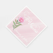 Little Miss ONEderful 1st First Birthday Servet (Hoek)