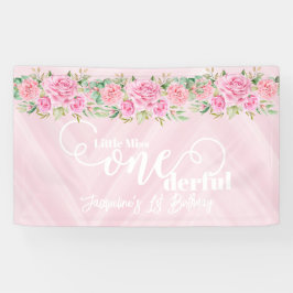 Little Miss ONEderful 1st First Birthday Spandoek