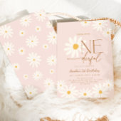 Little Miss Onederful Daisy 1st Birthday Kaart