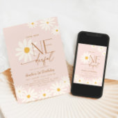 Little Miss Onederful Daisy 1st Birthday Kaart