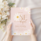 Little Miss Onederful Daisy 1st Birthday Kaart