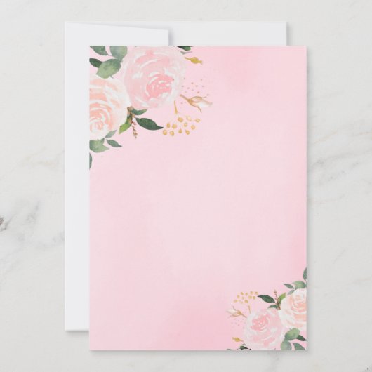 Little Miss Onederful First Birthday Uitnodiging (Achterkant)